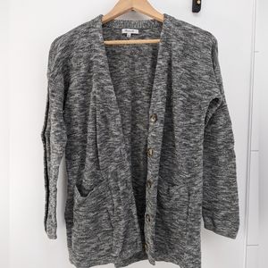 Madewell Heather Gray Cardigan